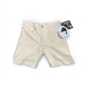 Sarah Louise Cream Kids Shorts